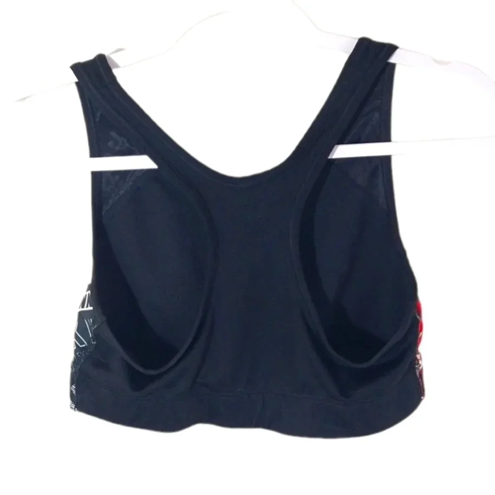 Victoria Secret Pink western pattern racer back sports bra top‎